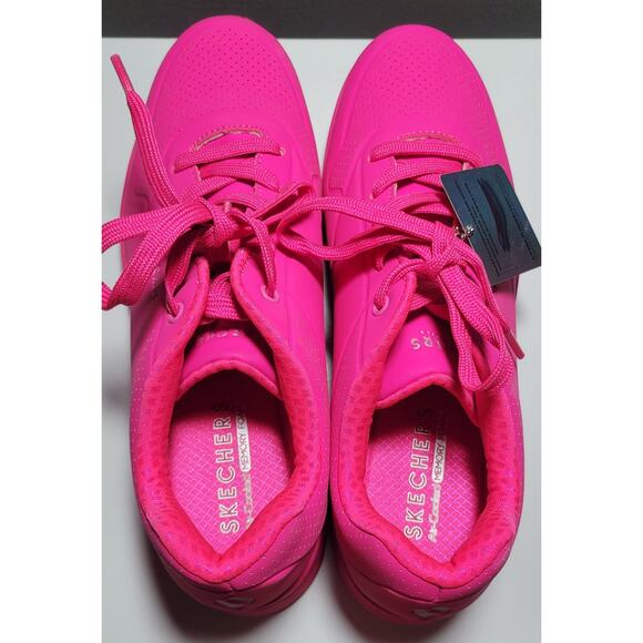 Skechers Street Los Angeles With Air Cooled Memory Foam Pink Size 8.5 - Picture 6 of 9